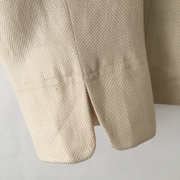 Ellen Tracy  Birch/Ivory Springtime Blazer - Picture 5 of 7